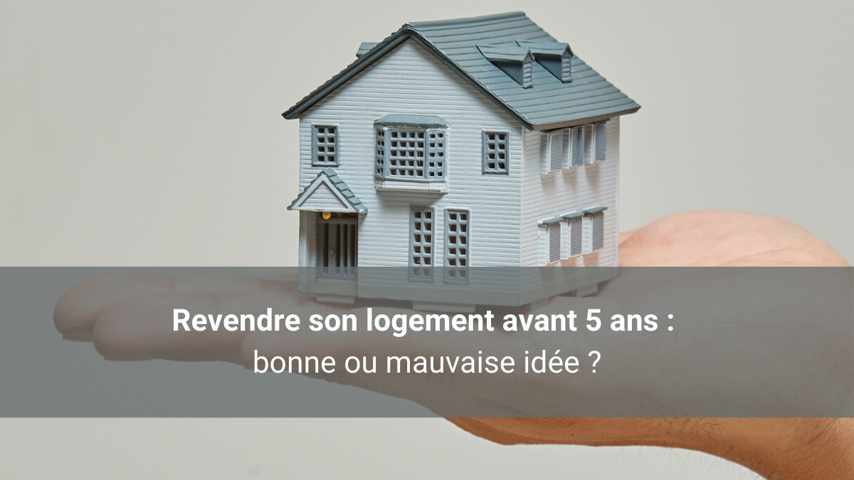 calcul rentabilité revente immobilière avant 5 ans