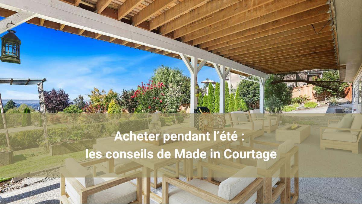 acheter un bien immobilier l'été